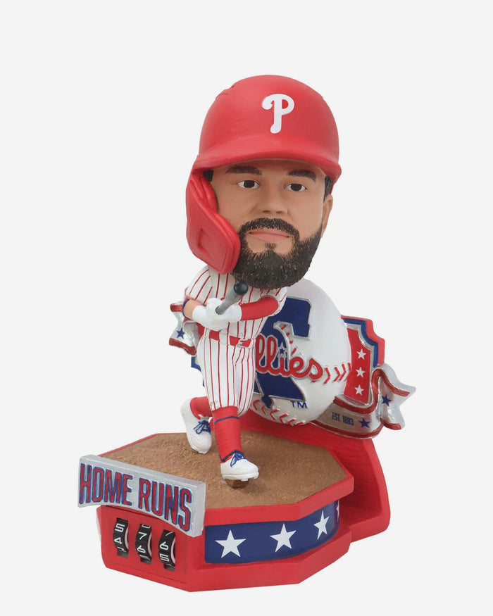 Kyle Schwarber Philadelphia Phillies Home Run Counter Medium Bighead Bobblehead FOCO - FOCO.com