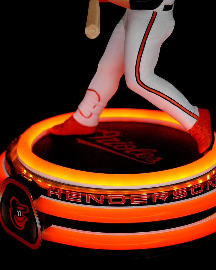 Gunnar Henderson Baltimore Orioles LED Neon Bighead Bobblehead