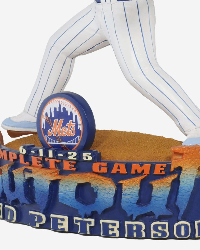 David Peterson New York Mets Complete Game Shutout Bobblehead FOCO - FOCO.com