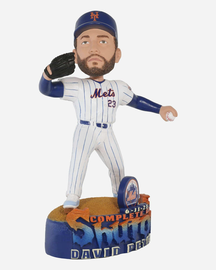 David Peterson New York Mets Complete Game Shutout Bobblehead FOCO - FOCO.com