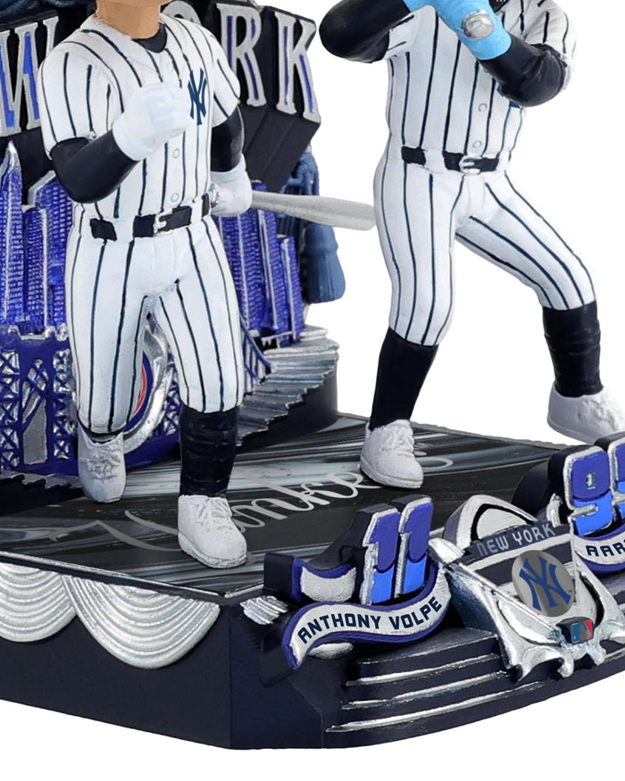 Aaron Judge & Anthony Volpe New York Yankees Bobblemate Mini Dual Bobblehead FOCO - FOCO.com