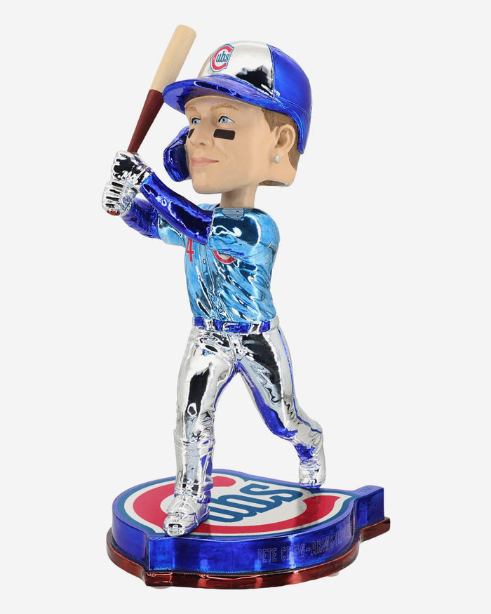 Pete Crow-Armstrong Chicago Cubs Electroplated Edition Bobblehead FOCO - FOCO.com