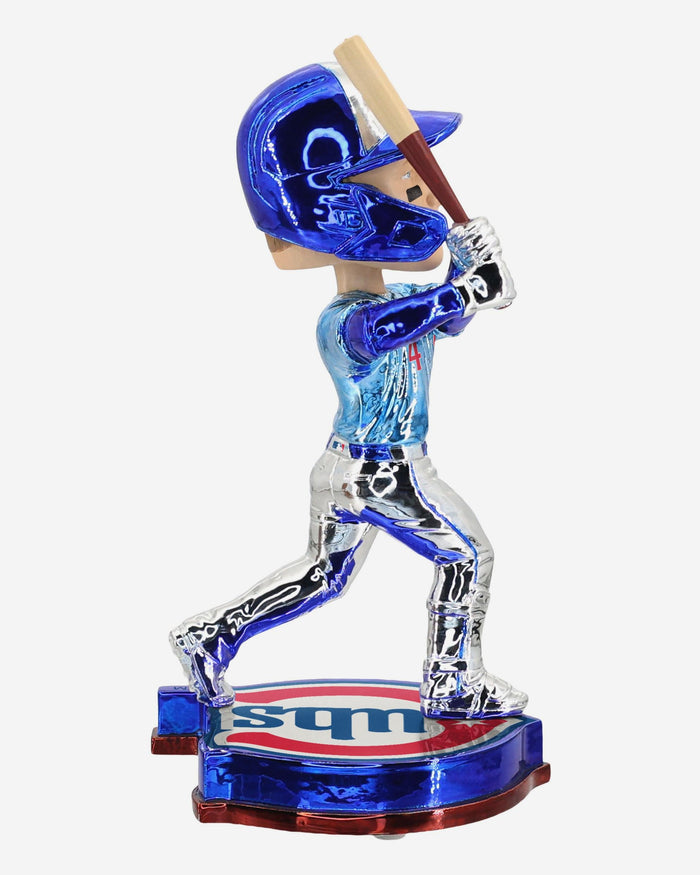 Pete Crow-Armstrong Chicago Cubs Electroplated Edition Bobblehead FOCO - FOCO.com