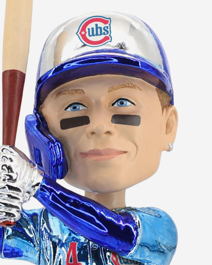Pete Crow-Armstrong Chicago Cubs Electroplated Edition Bobblehead FOCO - FOCO.com