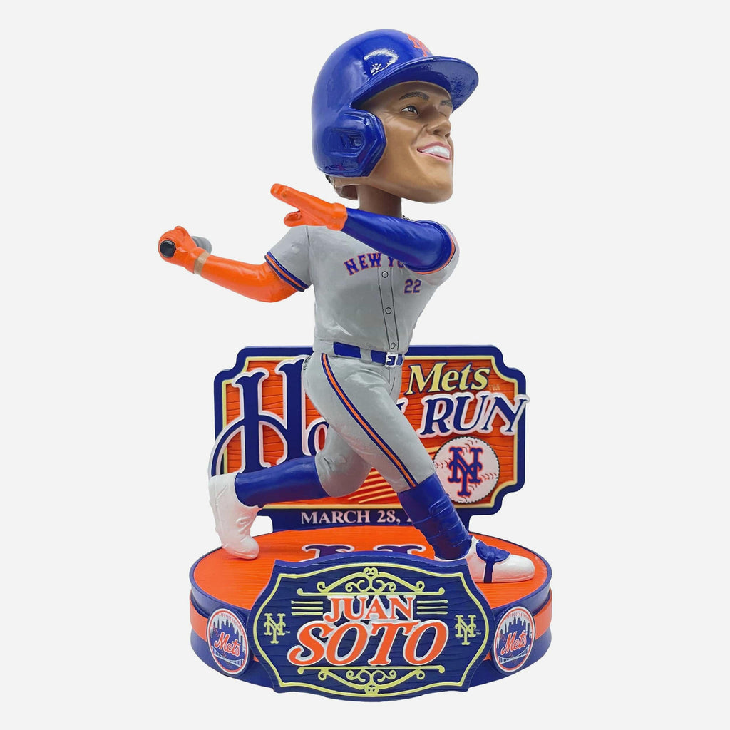 Juan Soto New York Mets First Home Run Bobblehead FOCO - FOCO.com