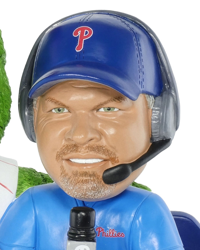 Phillie Phanatic & John Kruk Philadelphia Phillies Fun in the Stands Dual Bobblehead FOCO - FOCO.com