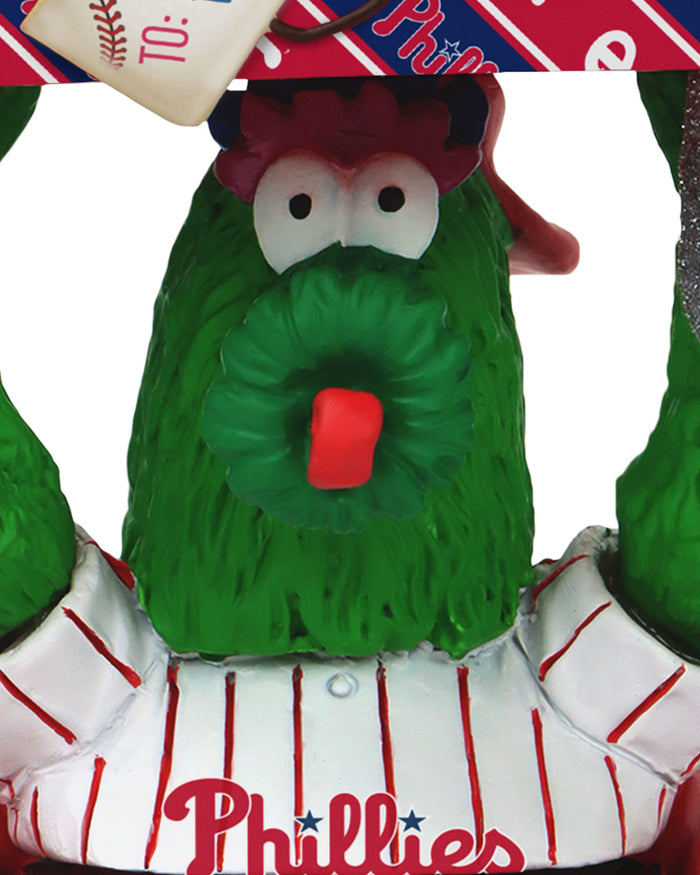 Phillie Phanatic Philadelphia Phillies Birthday Present Mascot Mini Bobblehead Scene FOCO - FOCO.com