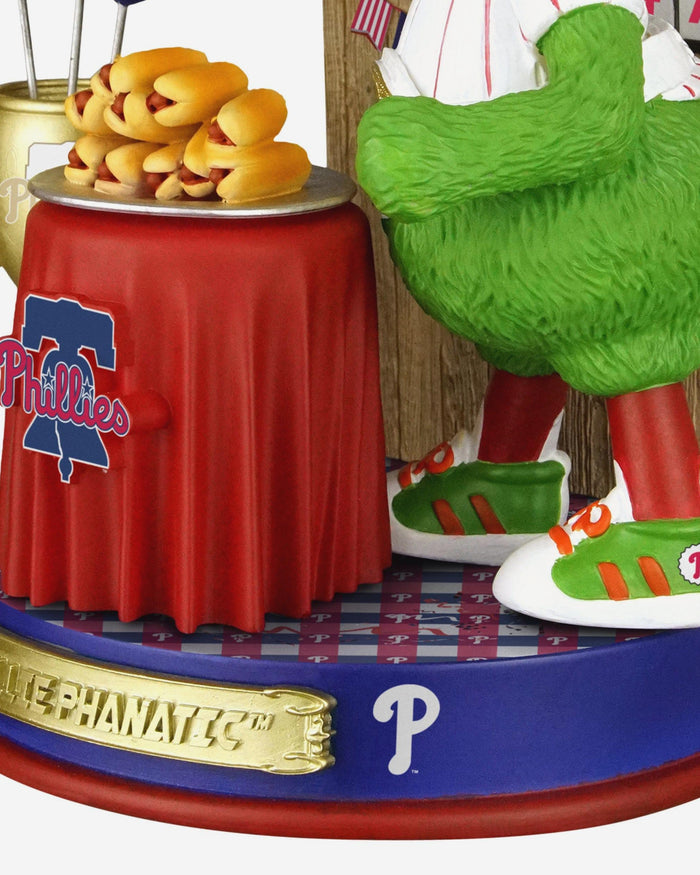 Phillie Phanatic Philadelphia Phillies Hot Dog Eating Contest Bobblehead FOCO - FOCO.com