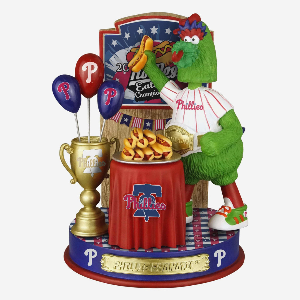 Phillie Phanatic Philadelphia Phillies Hot Dog Eating Contest Bobblehead FOCO - FOCO.com