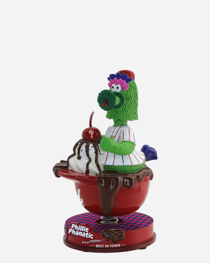 Phillie Phanatic Philadelphia Phillies Ice Cream Helmet Mascot Bobblehead FOCO - FOCO.com