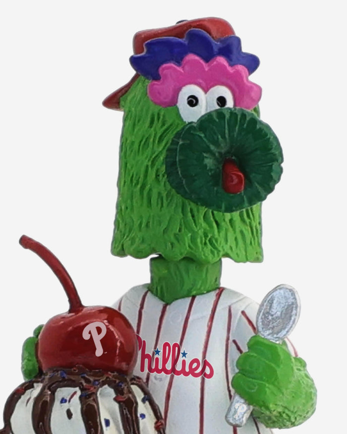Phillie Phanatic Philadelphia Phillies Ice Cream Helmet Mascot Bobblehead FOCO - FOCO.com