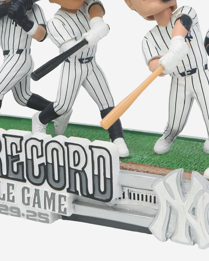 New York Yankees Single Game Home Runs Franchise Record Mini Bobblehead Scene FOCO - FOCO.com