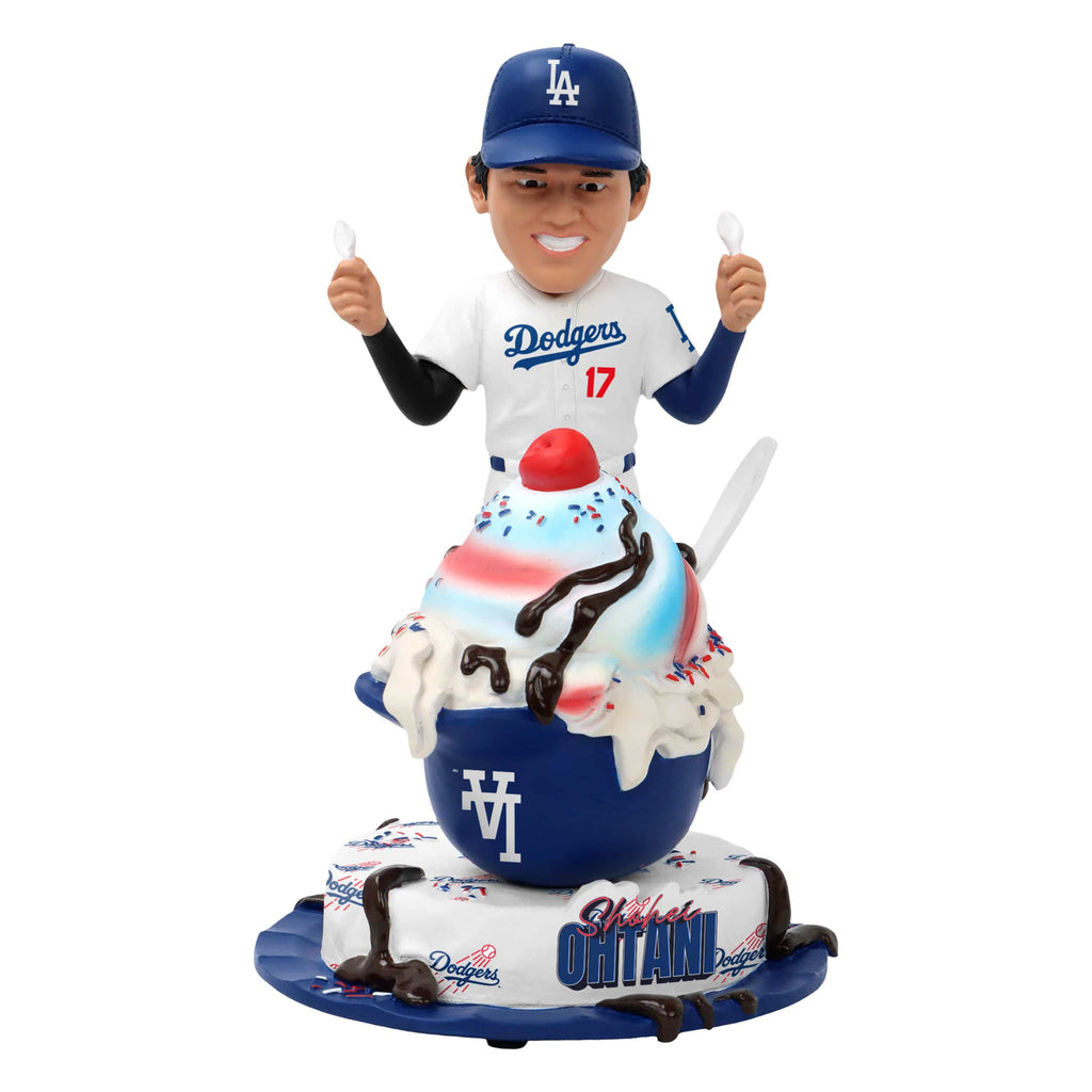 Shohei Ohtani Los Angeles Dodgers Ice Cream Helmet Bobblehead
