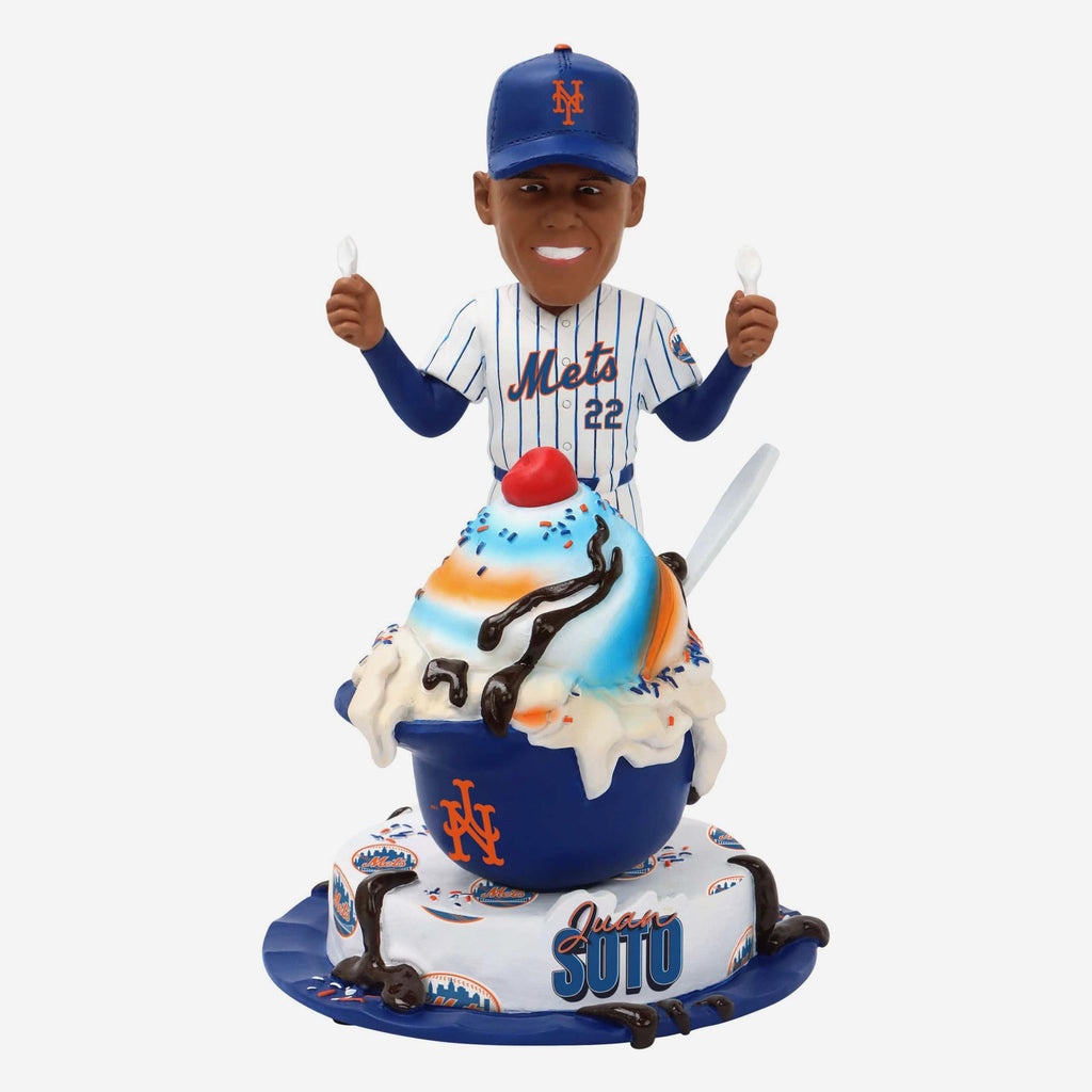 Juan Soto New York Mets Ice Cream Helmet Bobblehead FOCO - FOCO.com