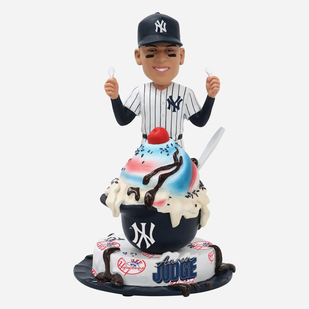 Aaron Judge New York Yankees Ice Cream Helmet Bobblehead FOCO - FOCO.com
