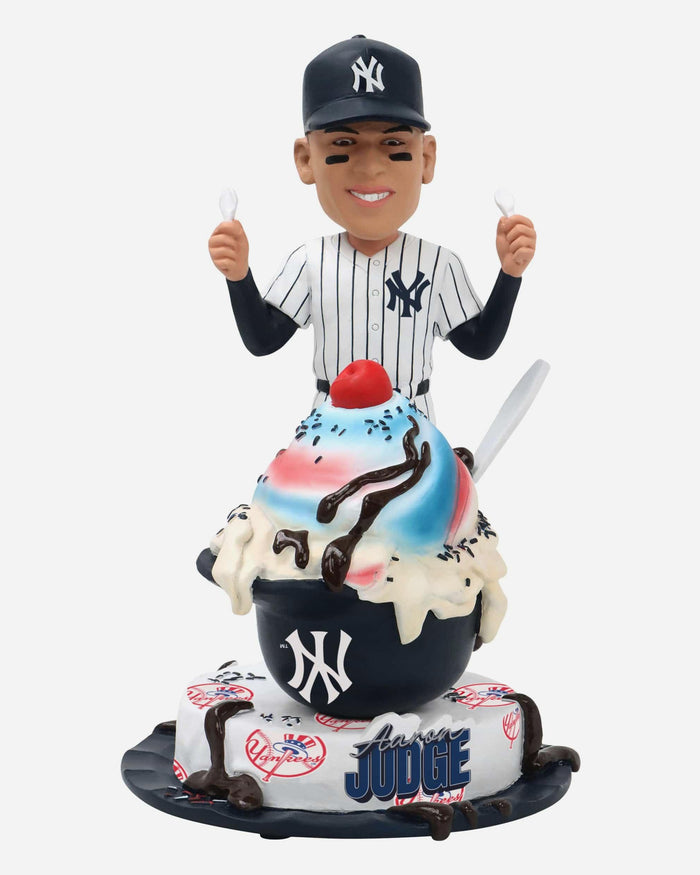 Aaron Judge New York Yankees Ice Cream Helmet Bobblehead FOCO - FOCO.com