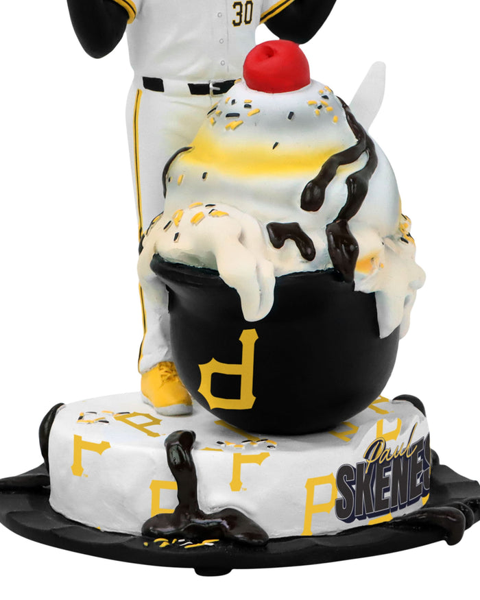 Paul Skenes Pittsburgh Pirates Ice Cream Helmet Bobblehead