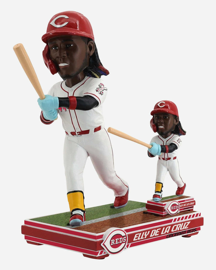 Elly De La Cruz Cincinnati Reds Magnetized Bobble Dubblz Bobblehead FOCO - FOCO.com