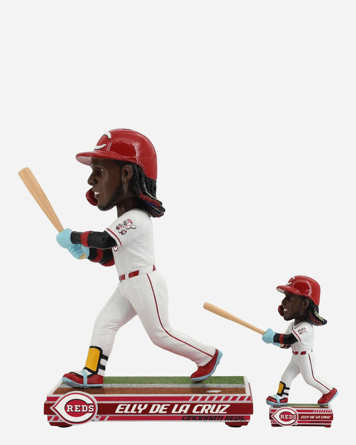 Elly De La Cruz Cincinnati Reds Magnetized Bobble Dubblz Bobblehead FOCO - FOCO.com