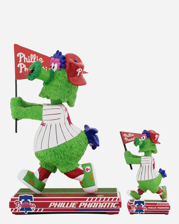 Phillie Phanatic Philadelphia Phillies Mascot Magnetized Bobble Dubblz Bobblehead FOCO - FOCO.com