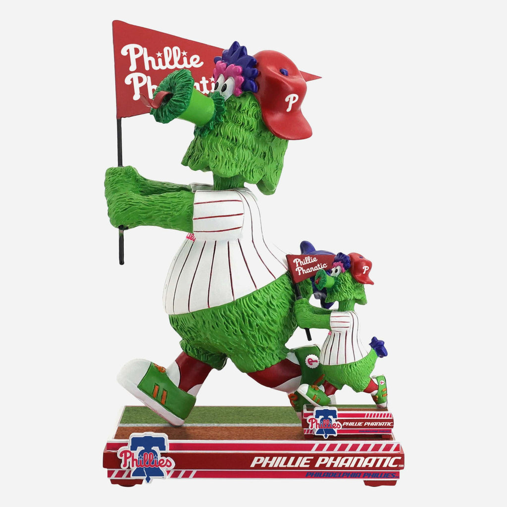 Phillie Phanatic Philadelphia Phillies Mascot Magnetized Bobble Dubblz Bobblehead FOCO - FOCO.com
