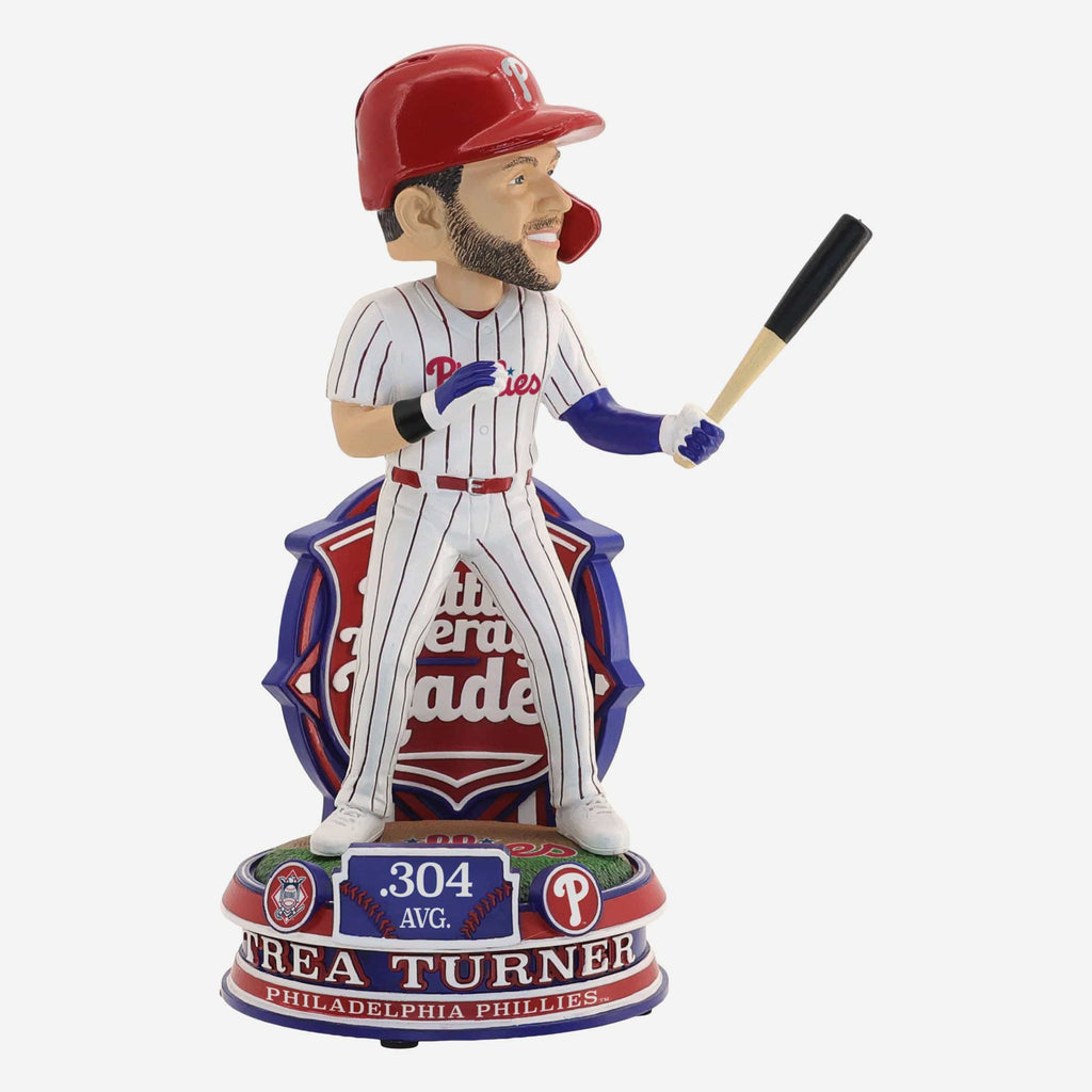 Trea Turner Philadelphia Phillies 2025 NL Batting Average Leader Bobblehead FOCO - FOCO.com