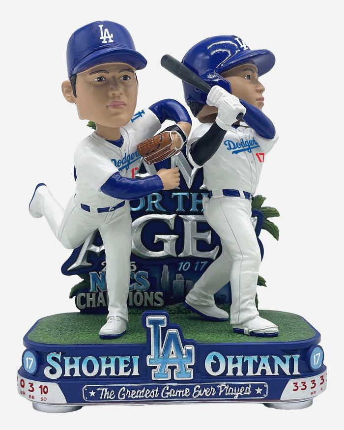 Shohei Ohtani Los Angeles Dodgers 2025 NLCS Game For The Ages Win Dual Bobblehead FOCO - FOCO.com