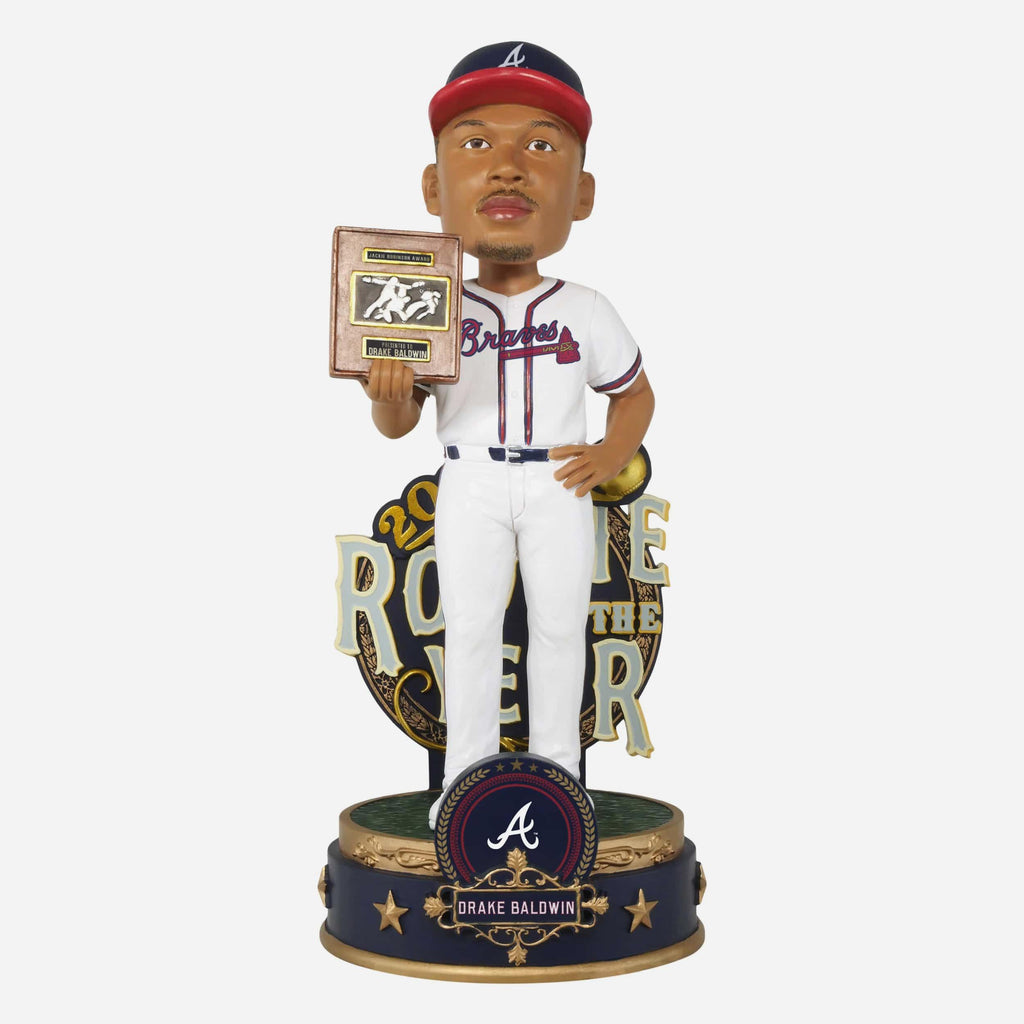 Drake Baldwin Atlanta Braves 2025 NL Rookie of the Year Award Bobblehead FOCO - FOCO.com