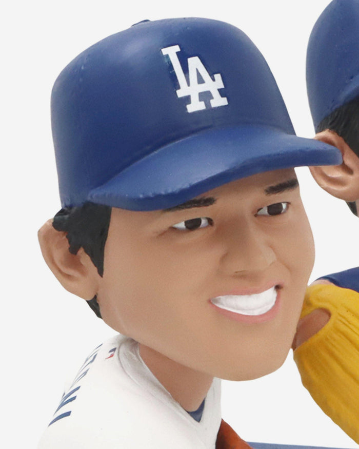 Roki Sasaki & Shohei Ohtani Los Angeles Dodgers Pitching Dual Bobblehead FOCO - FOCO.com