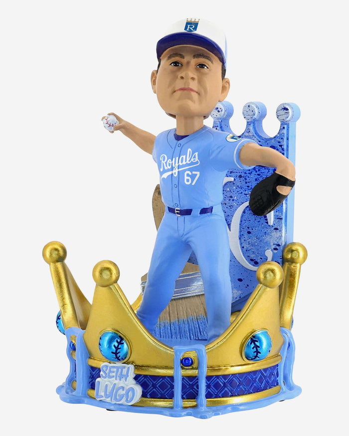 Seth Lugo Kansas City Royals Powder Blue Uniform Boblehead FOCO - FOCO.com