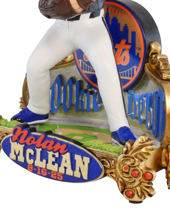 Nolan McLean New York Mets Rookie Debut Bobblehead FOCO - FOCO.com