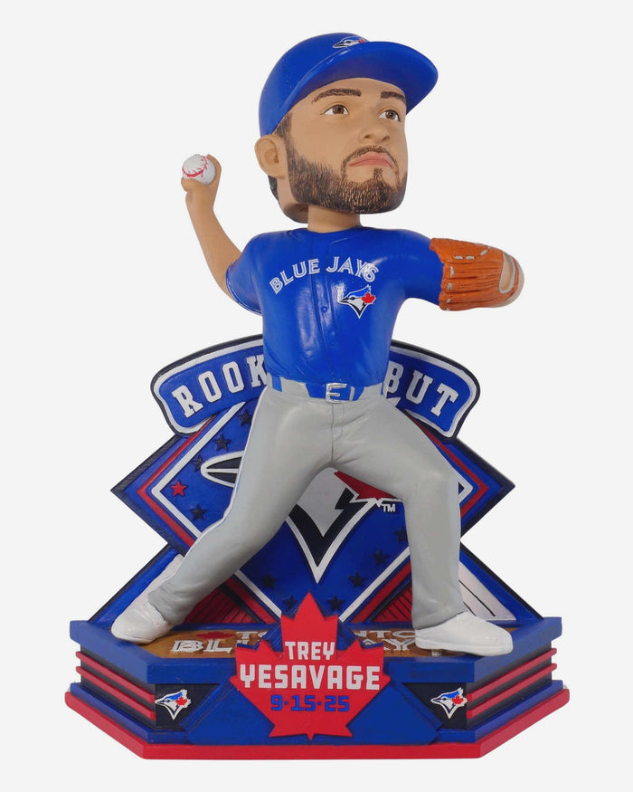 Trey Yesavage Toronto Blue Jays Major League Debut Bobblehead FOCO - FOCO.com