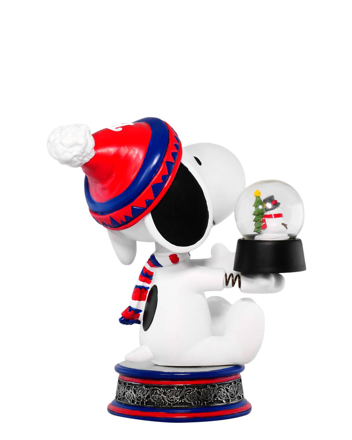 Philadelphia Phillies Snoopy Peanuts Snow Globe Bobblehead FOCO - FOCO.com
