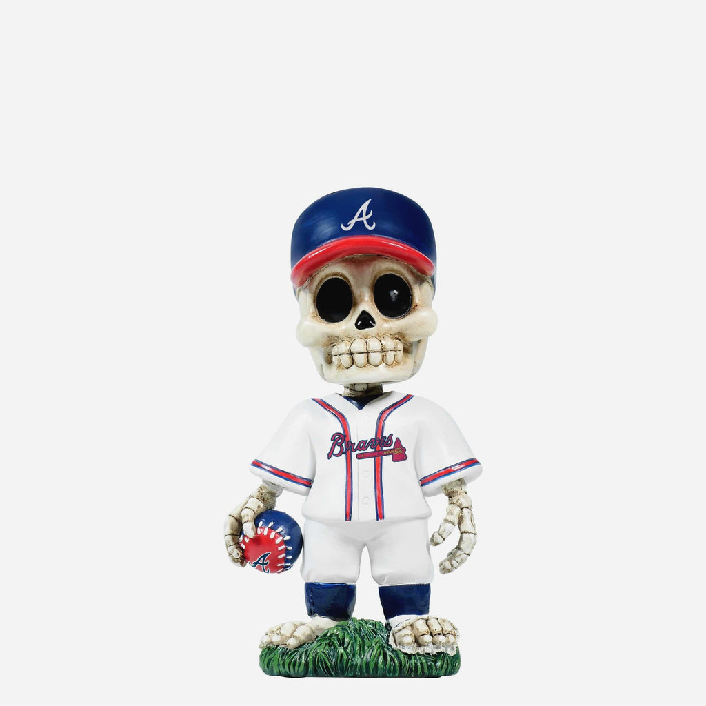 Atlanta Braves Team Skull Mini Bobblehead FOCO - FOCO.com