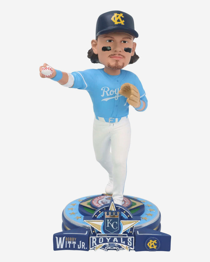 Bobby Witt Jr Kansas City Royals Salute to the Negro Leagues Game Bobblehead FOCO - FOCO.com