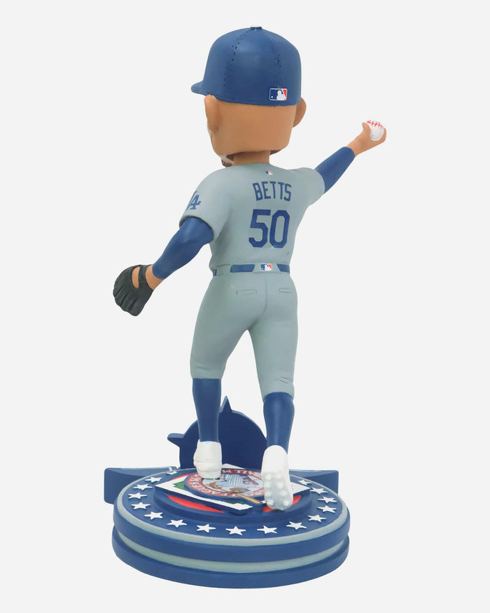 Mookie Betts Los Angeles Dodgers Salute to the Negro Leagues Game Bobblehead FOCO - FOCO.com