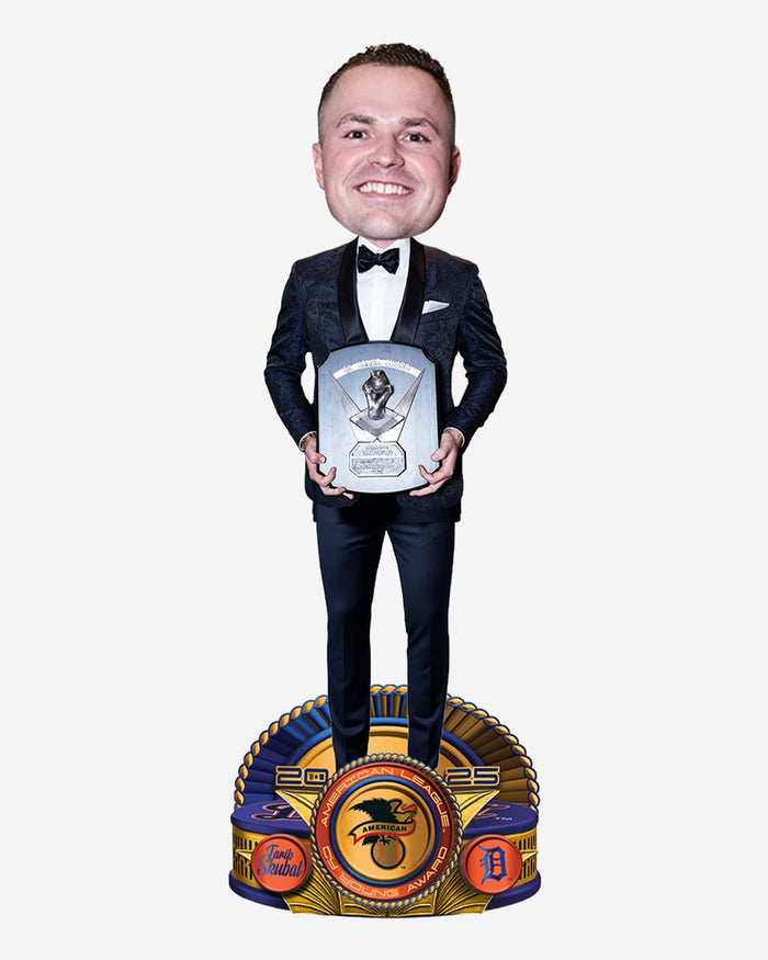 Tarik Skubal Detroit Tigers 2025 AL CY Young Award Suit Bobblehead FOCO - FOCO.com