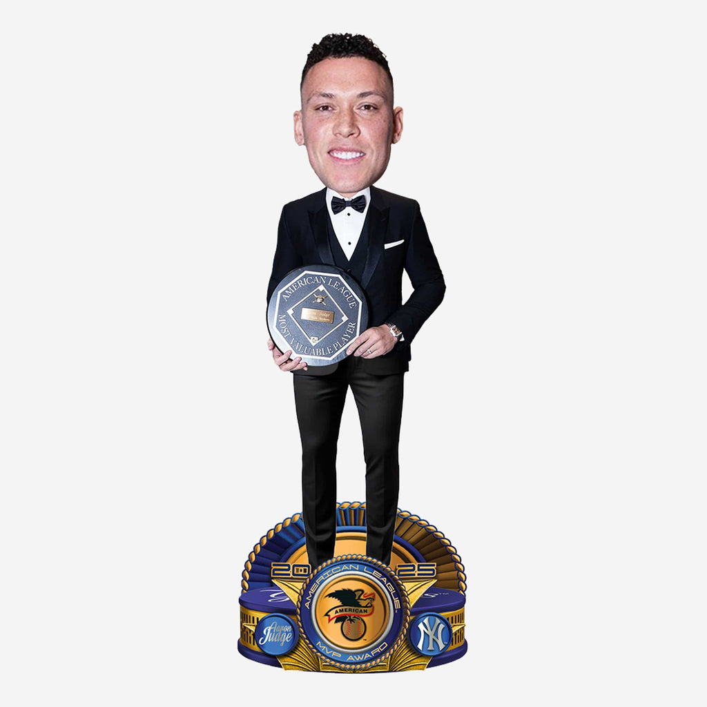 Aaron Judge New York Yankees 2025 AL MVP Award Suit Bobblehead