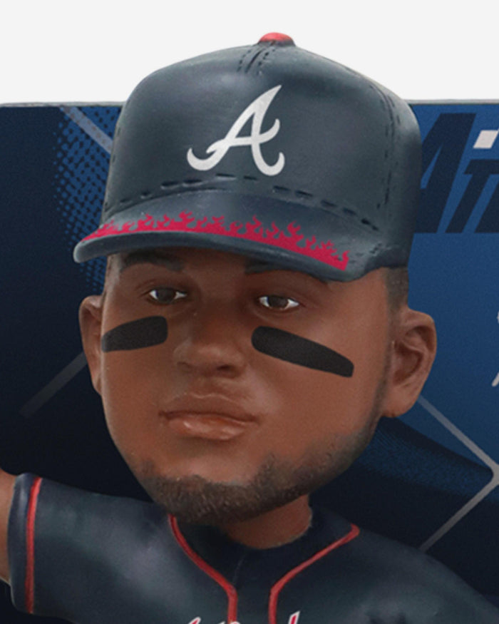 Ronald Acuna Jr Atlanta Braves 2025 MLB Speedway Classic Bobblehead FOCO - FOCO.com
