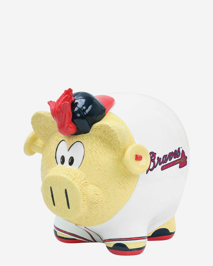 Atlanta Braves Thematic Piggy Bank Bobbletail FOCO - FOCO.com