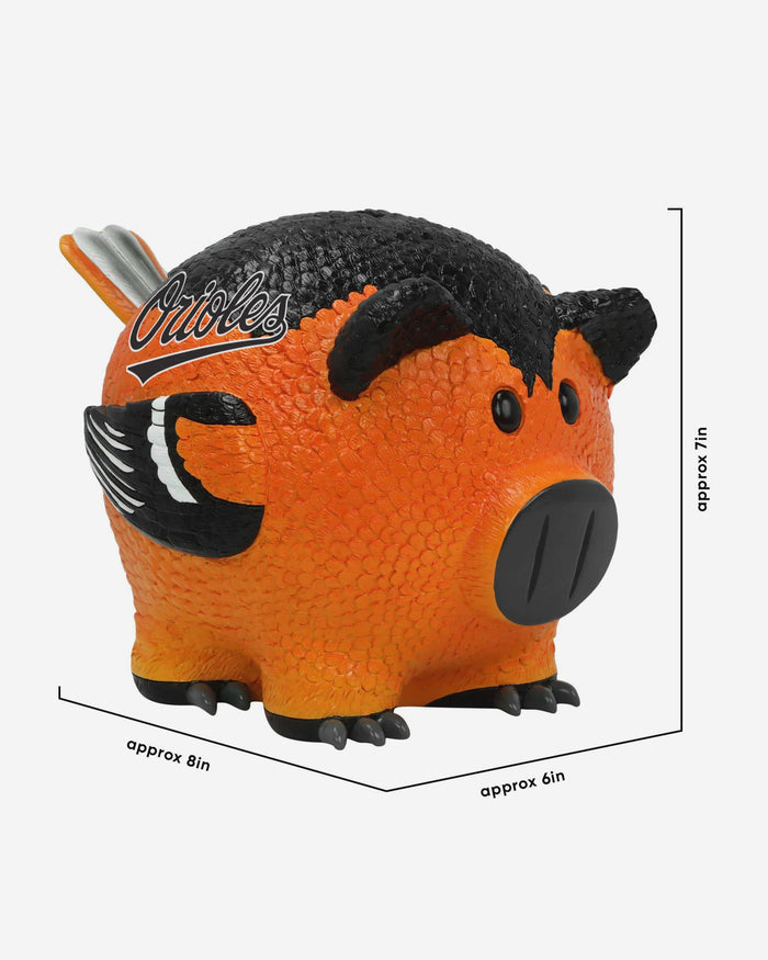Baltimore Orioles Thematic Piggy Bank Bobbletail FOCO - FOCO.com