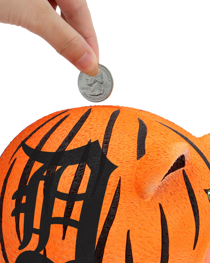 Detroit Tigers Thematic Piggy Bank Bobbletail FOCO - FOCO.com