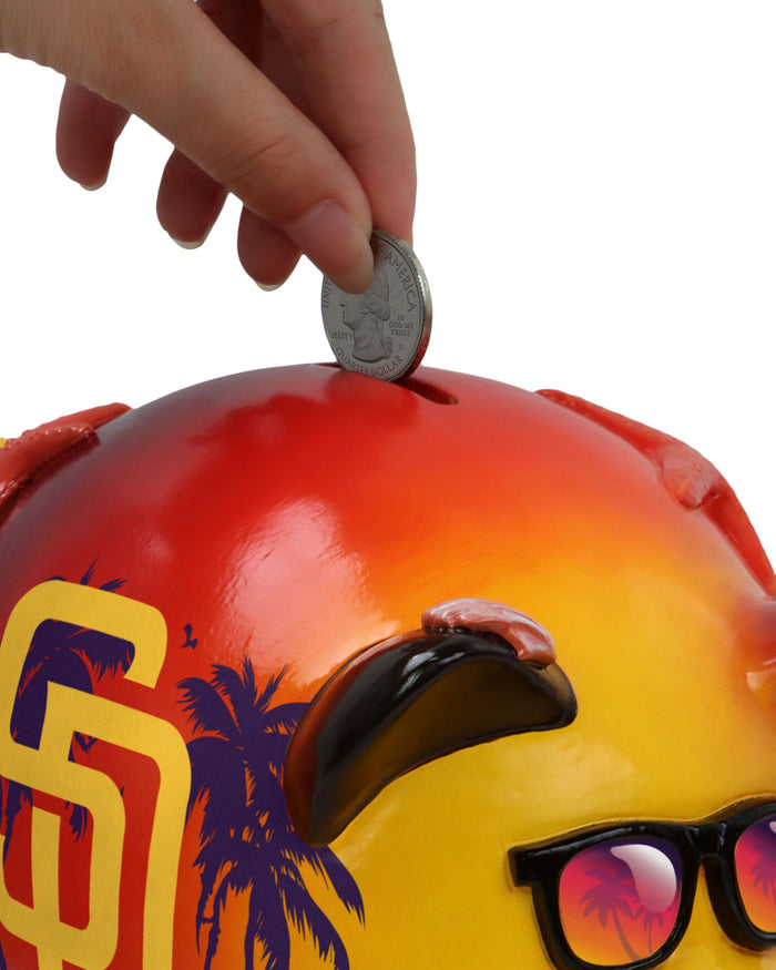San Diego Padres Thematic Piggy Bank Bobbletail FOCO - FOCO.com