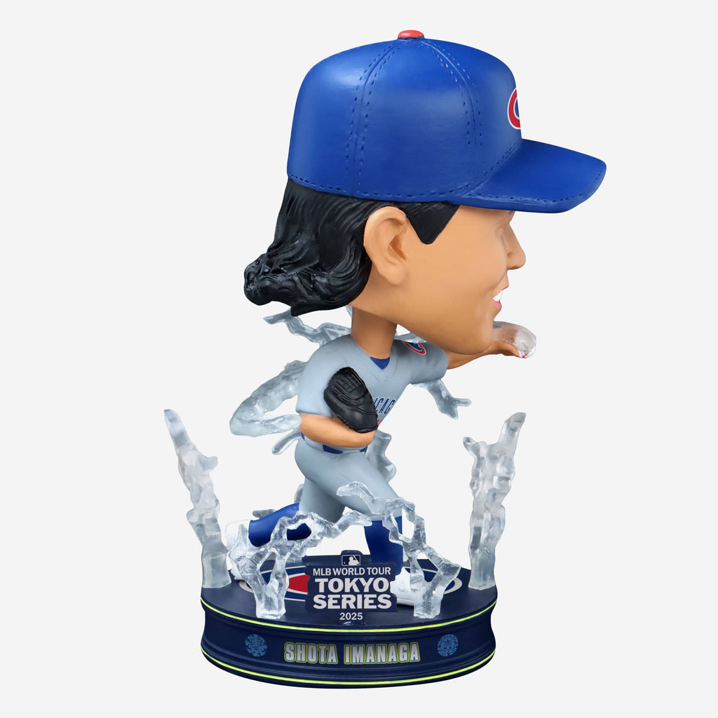 Shota Imanaga Chicago Cubs 2025 Tokyo Series Away Uniform Bighead Bobblehead FOCO - FOCO.com