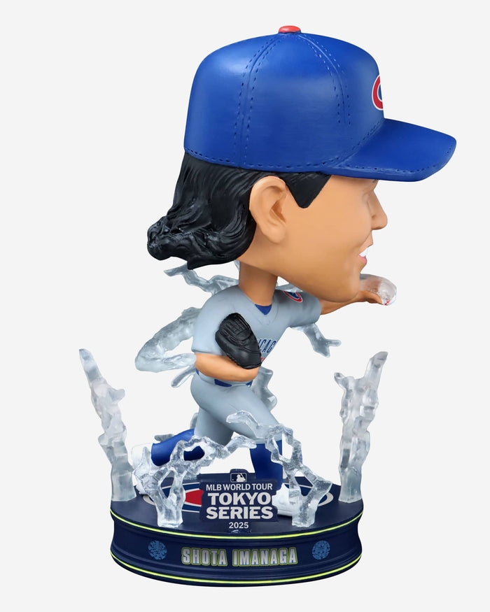 Shota Imanaga Chicago Cubs 2025 Tokyo Series Away Uniform Bighead Bobblehead FOCO - FOCO.com