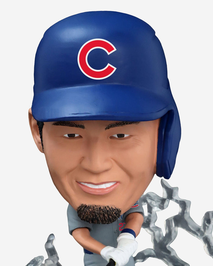 Seiya Suzuki Chicago Cubs 2025 Tokyo Series Away Uniform Bighead Bobblehead FOCO - FOCO.com