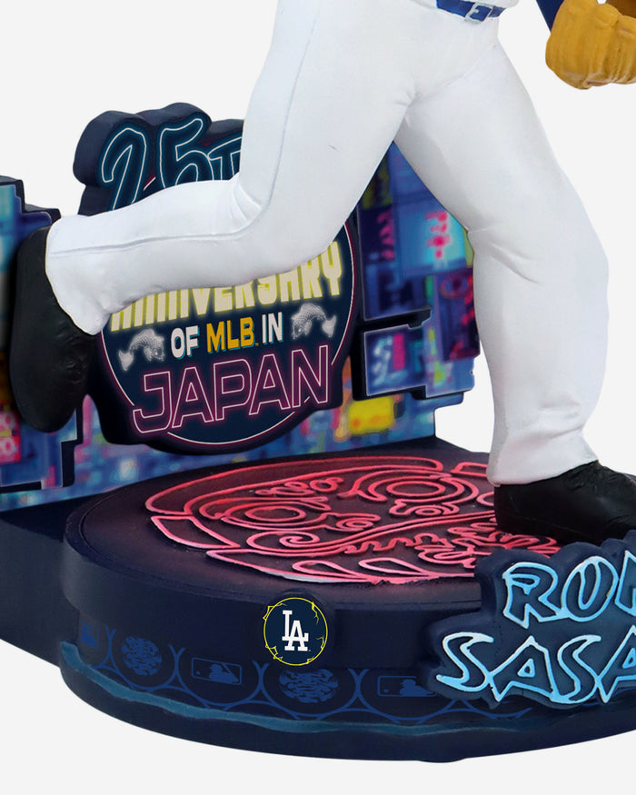 Roki Sasaki Los Angeles Dodgers 2025 MLB in Japan 25th Anniversary Bobblehead FOCO - FOCO.com