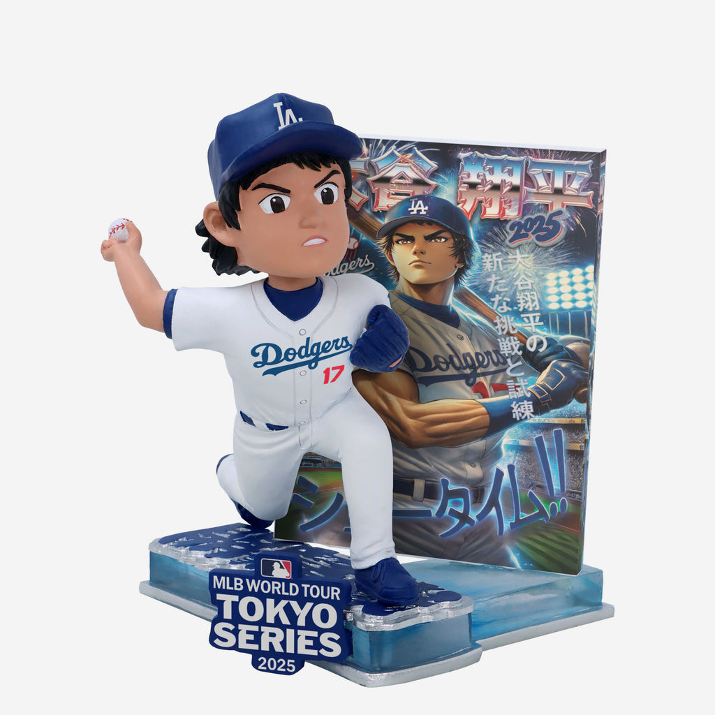 Shohei Ohtani Los Angeles Dodgers 2025 Tokyo Series Major Manga Bobblehead FOCO - FOCO.com