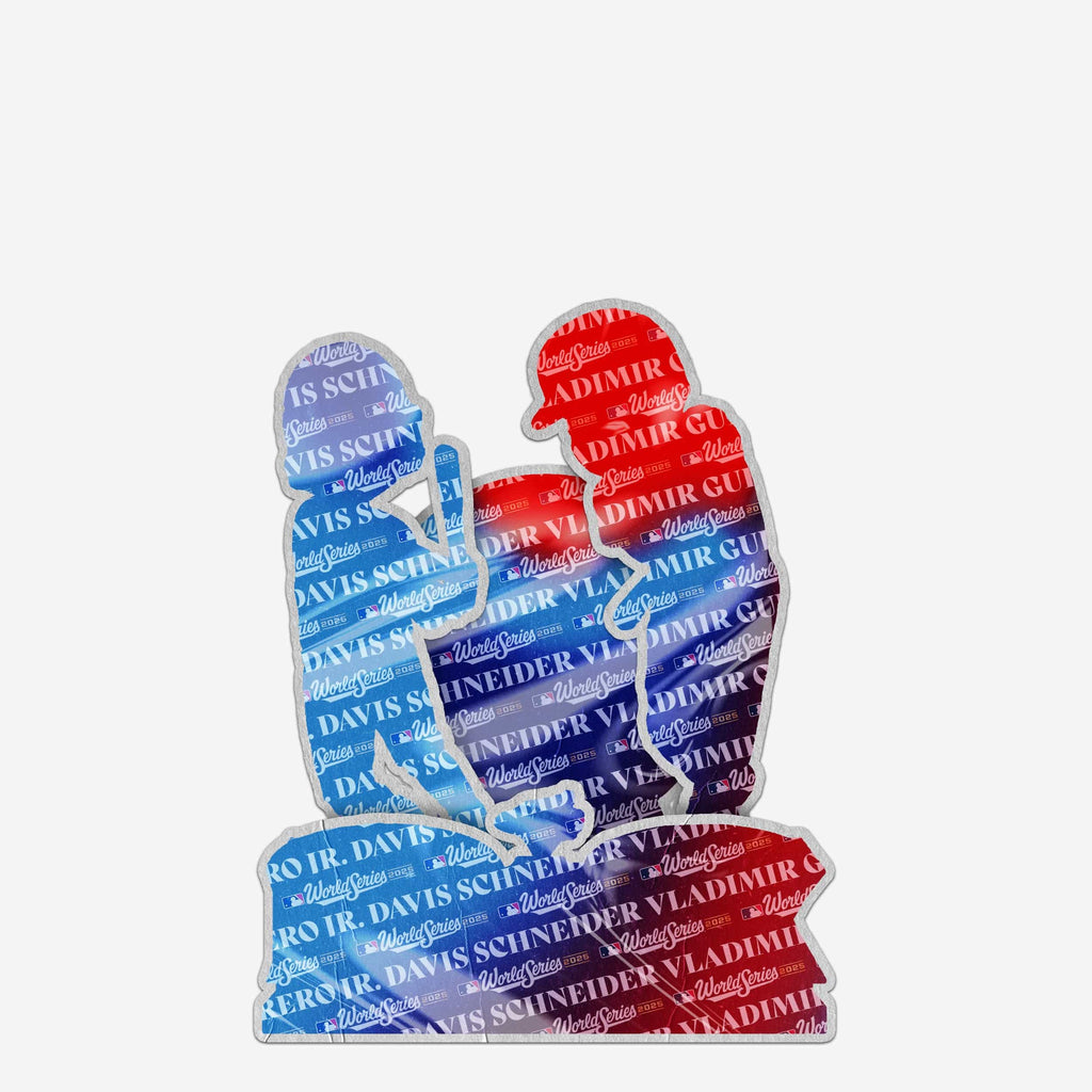 Davis Schneider & Vladimir Guerrero Jr Toronto Blue Jays World Series Back To Back Home Run Dual Bobblehead FOCO - FOCO.com