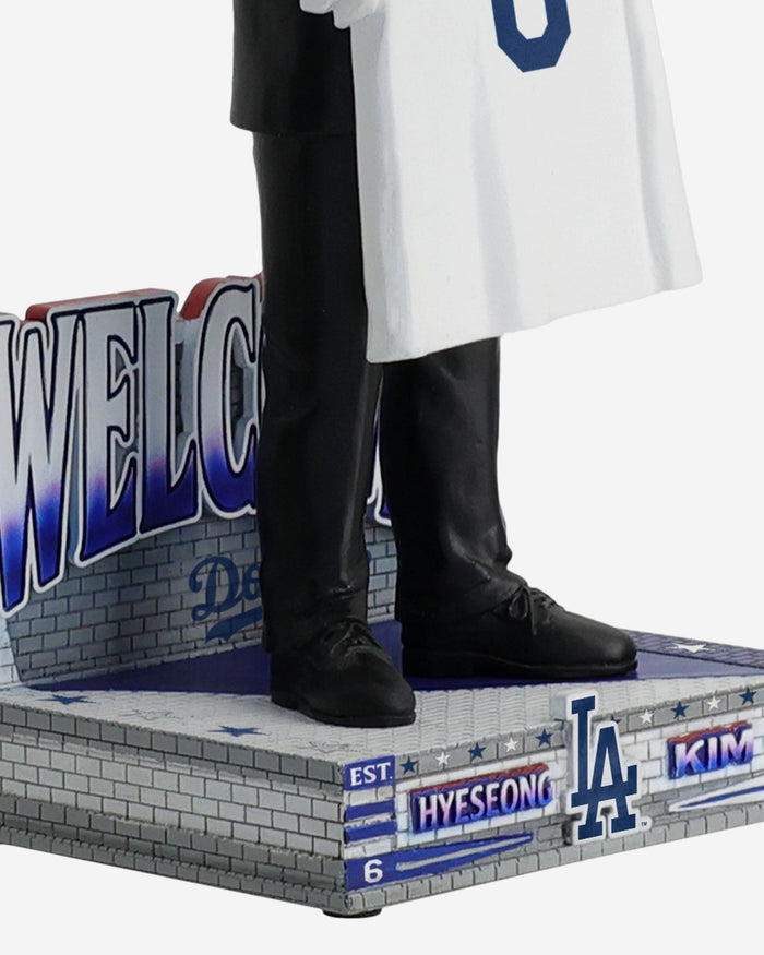 Hyeseong Kim Los Angeles Dodgers Welcome to the Team Bobblehead FOCO - FOCO.com